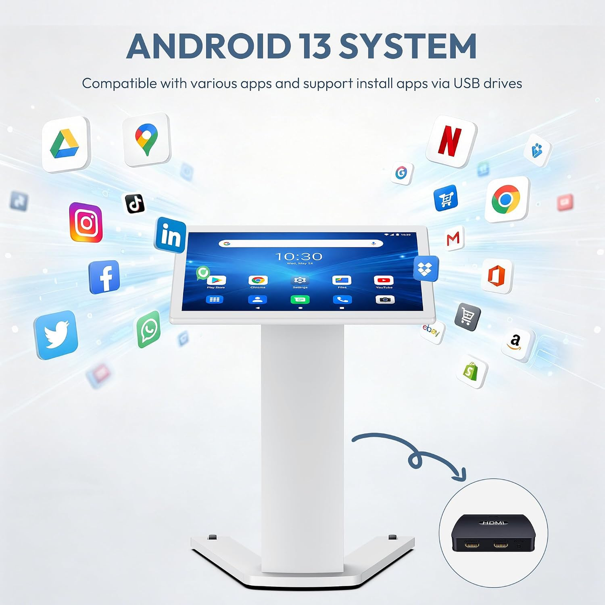Kiosk- for wayfinding, shopping mall information