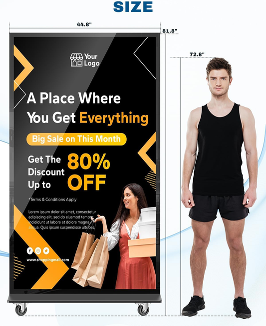 75“/85” lcd display