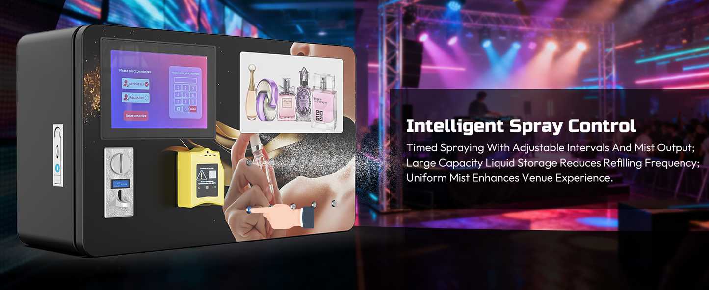 Perfume vending machine