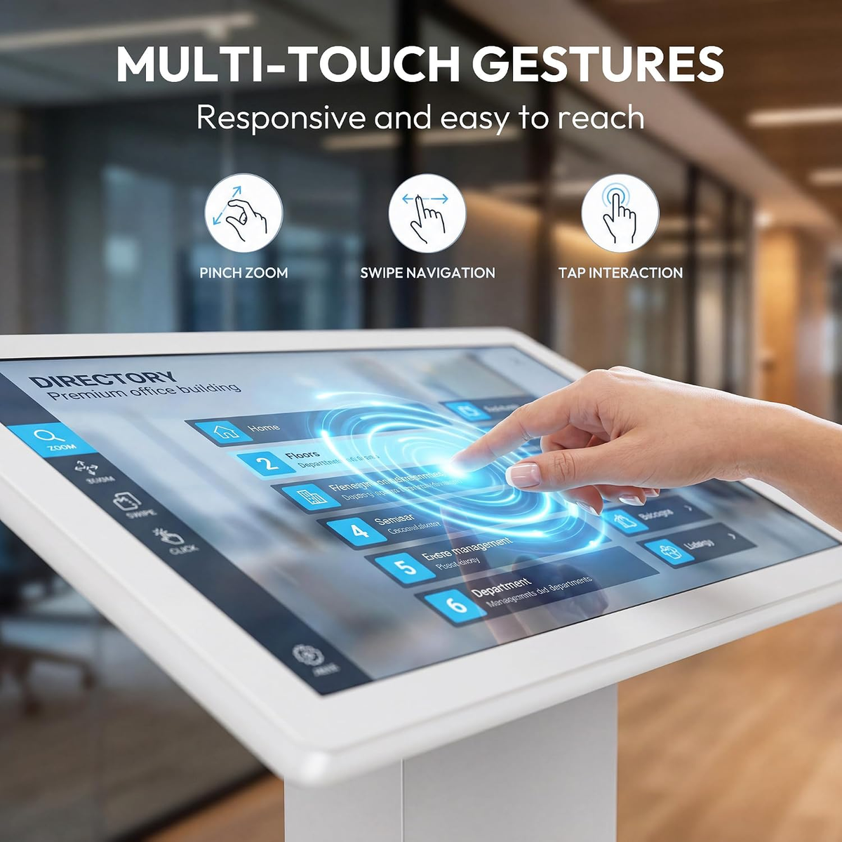 Kiosk- for wayfinding, shopping mall information