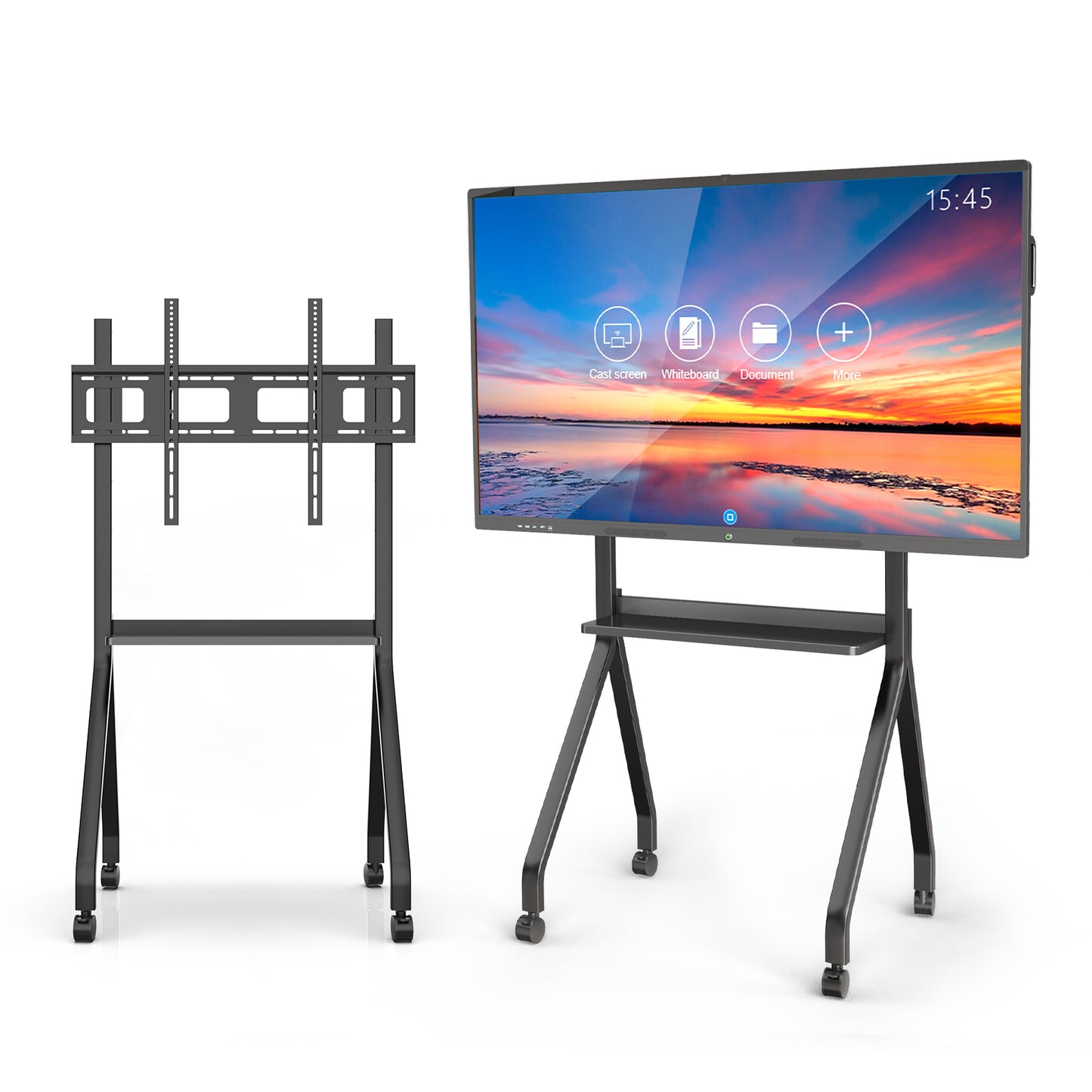Smart board touch screen （With wall mount bracket no Moving stand included）