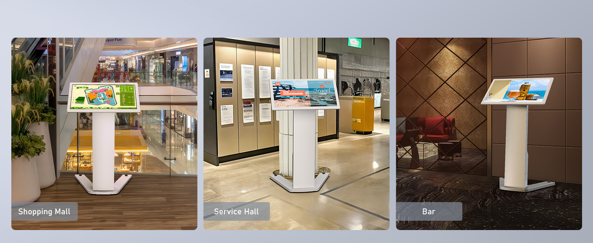 Kiosk- for wayfinding, shopping mall information